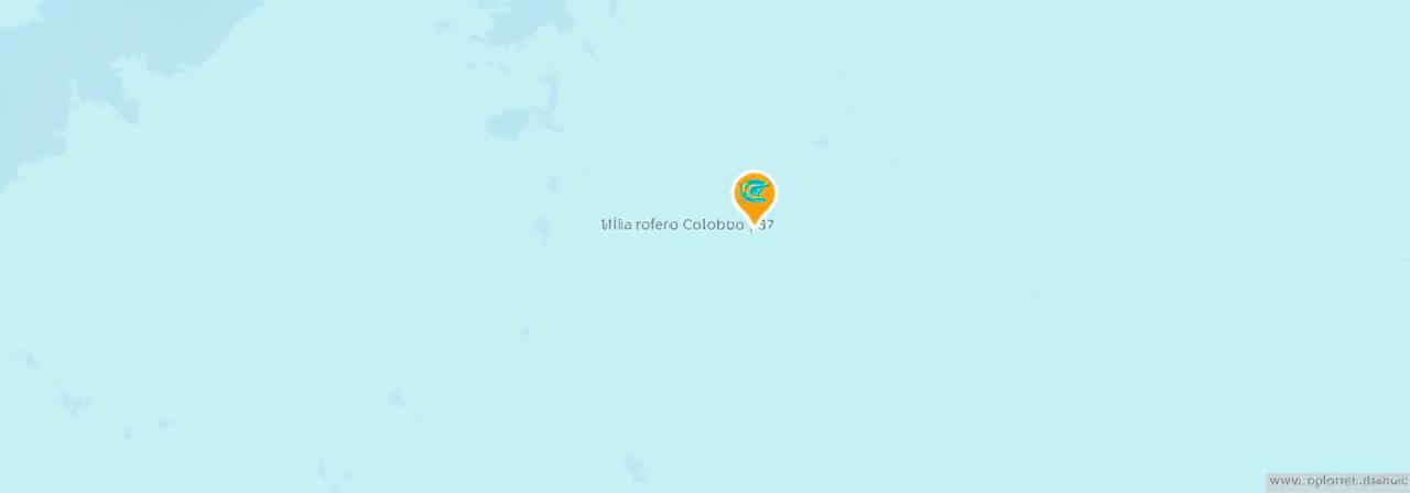 Mappa che indica la posizione di Corallo Food a Lampedusa.